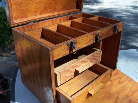 wooden with steel tool box|handmade wooden tool boxes.